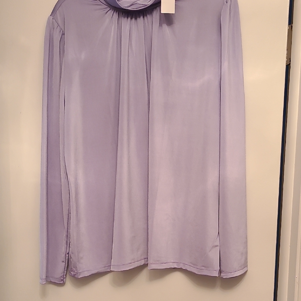Lavender Long Sleeve Blouse